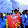バンコクのタクシー約１００台、ＬＰＧ値上げに抗議