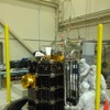 エイムズリサーチセンターで開発中のLADEE探査機