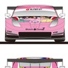 ももいろクローバーZでラッピングされたGTマシン