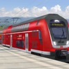 ボンバルディアがドイツ鉄道向けに製造する2階建て電車。「TWINDEXX Vario」のイメージ