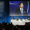 東京のプレゼンテーション（安倍首相）　(C) Getty Images