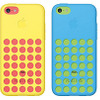 背面に穴のあいたiPhone 5c用ケース