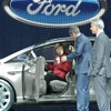 フォード・ブースを訪問したメルケル首相