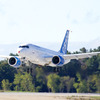 最初の飛行テストを成功させたCシリーズ航空機