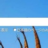 旧ロゴが使用されている、現在の「Bing」ページ