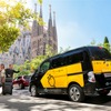 日産e-NV200のスペイン・バルセロナ市タクシー仕様車