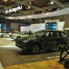 スバル車両、搬入後のようす（ジャカルタモーターショー13）