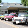 ホンダ・S600（手前）、ホンダ・S600クーペ（中）、ホンダS800（奥）