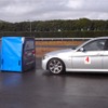先代のBMW3シリーズに追加装着された衝突事故軽減ブレーキ