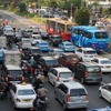 インドネシア ジャカルタ市内の道路
