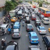 インドネシア ジャカルタ市内の道路