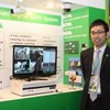 三菱電機のCCTVシステムを紹介する通信システム事業本部の伊藤尚文氏