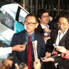 明治大学で出張授業を行った豊田章男自工会会長（トヨタ社長）