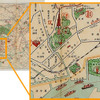 1964年7月版の東京都心の観光案内図