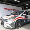 シビックWTCC、伊沢選手テスト走行のようす（参考画像）