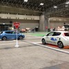 日産の自動運転車のデモ走行（CEATEC13）