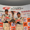 第6戦富士、GT300クラス優勝の谷口信輝&片岡龍也。写真：GTA