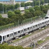 10月8日から営業時間中の試運転が始まるゆりかもめの7300系。11月2日には見学イベントも開催される。