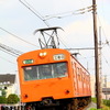 2014年3月引退予定の1003号編成（旧国鉄オレンジバーミリオン色）。1010号とともに2014年3月に引退する予定。