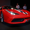 フェラーリ 458 スペチアーレ発表会