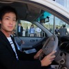 九州大学伊都キャンパスでの燃料電池車試乗会（スマートモビリティアジア13）