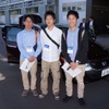 九州大学伊都キャンパスでの燃料電池車試乗会（スマートモビリティアジア13）
