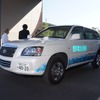 九州大学伊都キャンパスでの燃料電池車試乗会（スマートモビリティアジア13）