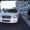 九州大学伊都キャンパスでの燃料電池車試乗会（スマートモビリティアジア13）