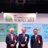今回のITS世界会議 東京2013は、先に開催されたCEATEC、11月に開催される東京モーターショーとタッグを組んでの実施となった。各イベントでITSについての展示を行う。