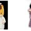 同時発車セレモニーに参加する群馬県のマスコットキャラクター「ぐんまちゃん」と水上温泉イメージキャラクター「おいでちゃん」。ほかにも群馬県内のマスコットキャラクターが参加する予定。