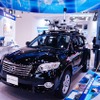 アイサンテクノロジーのブースにはX320Rという別車種を展示。