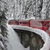 レイルヨーロッパがスイス鉄道パスの通用日を無料で1日追加するキャンペーンを実施。写真はスイスの私鉄レーティッシュ鉄道。同線にもパスで乗車できる