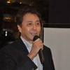 国内でガーミン製品の販売を手がけるいいよねっとの真鍋陽一氏が挨拶を行なった。