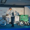 ヤマハの配送業務用電動アシスト自転車「PAS GEAR CARGO」、開発の途中にクラーボックスが搭載できるリアキャリアを追加してロングホイールベース化した