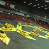 フェラーリの香港進出30周年記念イベントに集まった約600台のフェラーリ