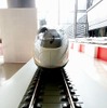 中国高速鉄道の展示会、バンコクのマカサン駅で