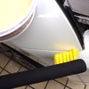2WAYぶらしでワックスがけ