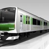 2014年春から烏山線で運転を開始する蓄電池電車EV-E301系。「今後の重点取組み事項」では交流区間乗り入れ用の蓄電池駆動電車の開発も盛り込まれた。