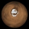 砂丘とドライアイスに覆われた火星の北極圏（動画キャプチャ）