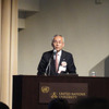 日本郵船、CDLIへ選定で内藤副社長がスピーチ