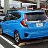 フィットHYBRID Fパッケージのリアビュー