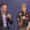 F1世界王者、セバスチャン・ベッテルのインタビュー（動画キャプチャ）