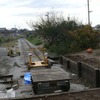 騰波ノ江駅構内の貨物線跡地に設置された「とばのえ支線」。常総線の開業100周年を機にトロッコの乗車体験施設として建設された。全長わずか70mの「新線」だ。