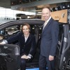 ドイツのBMW本社で行われた i3の納車セレモニー