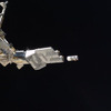 放出された4基目の超小型衛星（出典：JAXA／NASA）