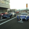 GT500決勝第1レース、3位の#100 RAYBRIG HSV-010。