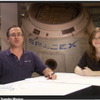 再打ち上げ日程を伝えるSpaceXの中継映像