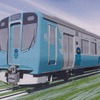 青い森703系の完成イメージ。雪害対策として隙間の少ないスカートを設置し、排雪を考慮した。