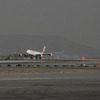 カブールに到着したエミレーツ航空A340-500