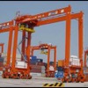 Hybrid Rubber Tyred Gantry  Crane